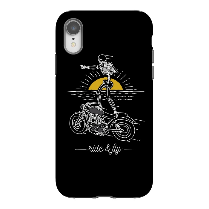 iPhone Xr StrongFit Ride and Fly by Afif Quilimo