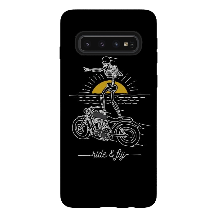 Galaxy S10 StrongFit Ride and Fly by Afif Quilimo
