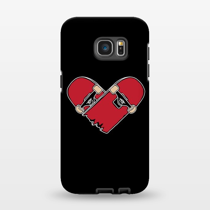 Galaxy S7 EDGE StrongFit Heartboard by Afif Quilimo