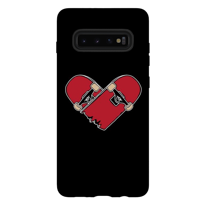 Galaxy S10 plus StrongFit Heartboard by Afif Quilimo