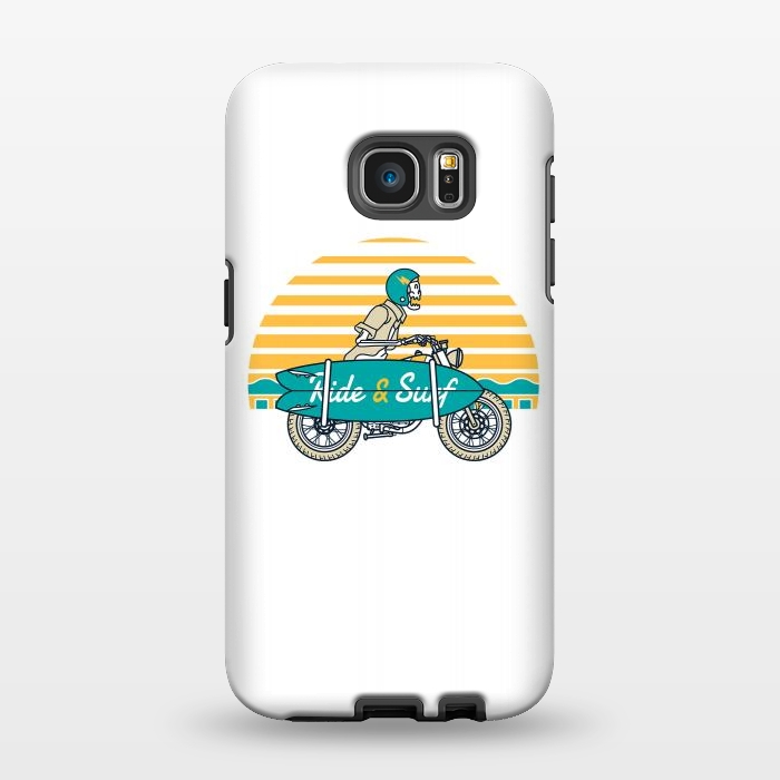 Galaxy S7 EDGE StrongFit Ride and Surf by Afif Quilimo