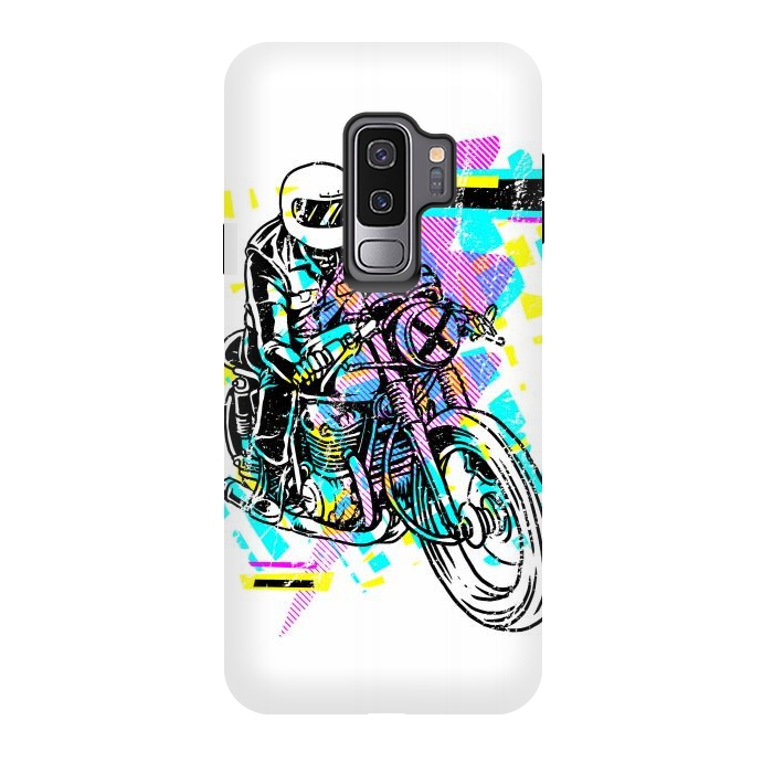 Galaxy S9 plus StrongFit Pop Biker by Afif Quilimo