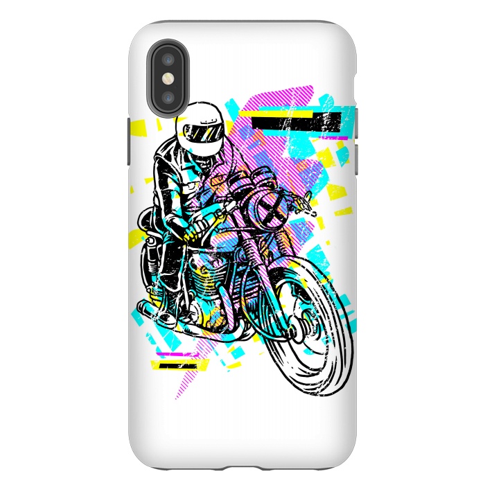 iPhone Xs Max StrongFit Pop Biker by Afif Quilimo
