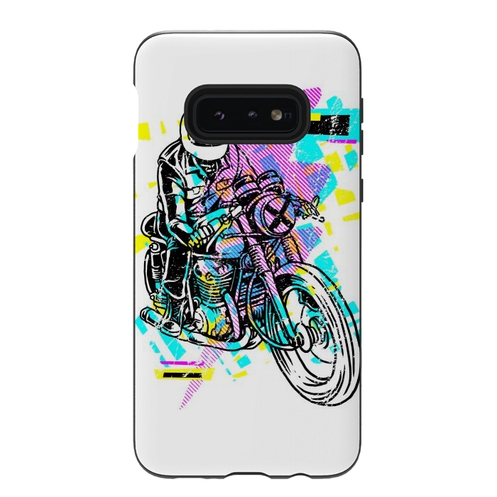 Galaxy S10e StrongFit Pop Biker by Afif Quilimo