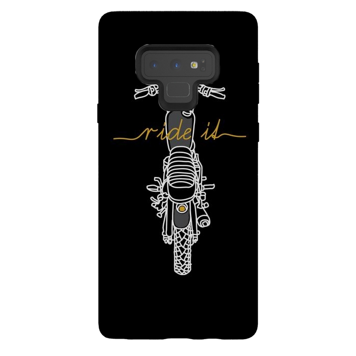 Galaxy Note 9 StrongFit Ride it by Afif Quilimo