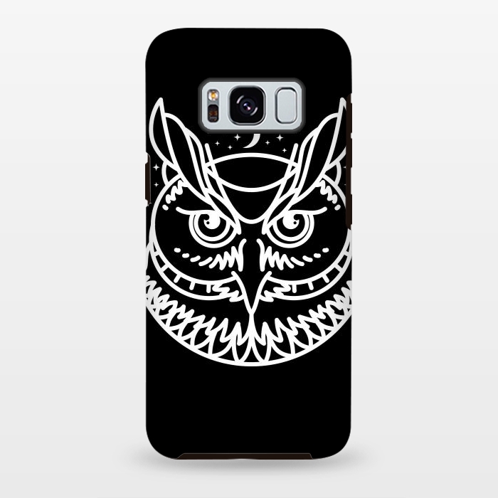 Galaxy S8 plus StrongFit Owl by Afif Quilimo