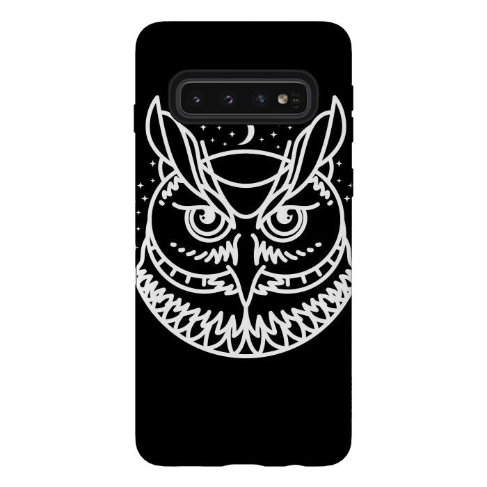Galaxy S10 StrongFit Owl by Afif Quilimo