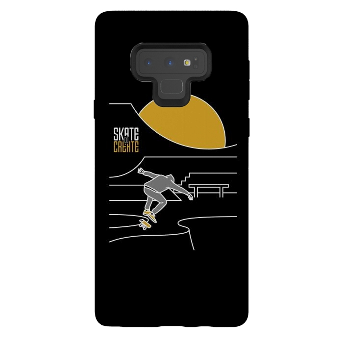 Galaxy Note 9 StrongFit Skate to Creat by Afif Quilimo
