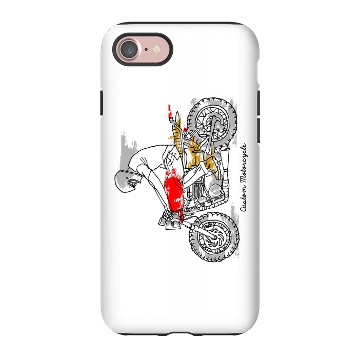 iPhone 7 StrongFit Custom Motorcycle by Afif Quilimo