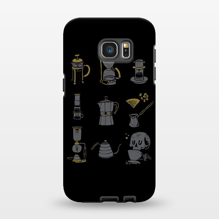 Galaxy S7 EDGE StrongFit Coffee Equipment by Afif Quilimo
