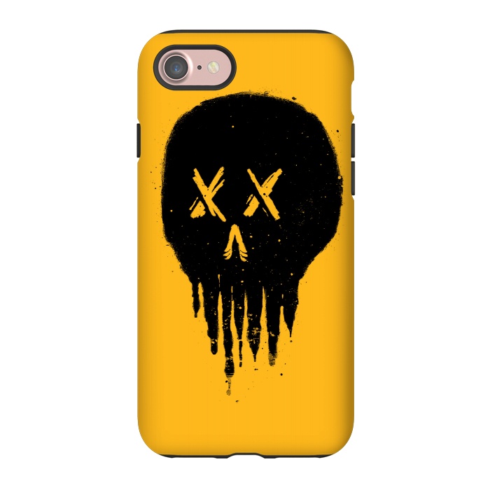 iPhone 7 StrongFit Trickle Skull by Afif Quilimo