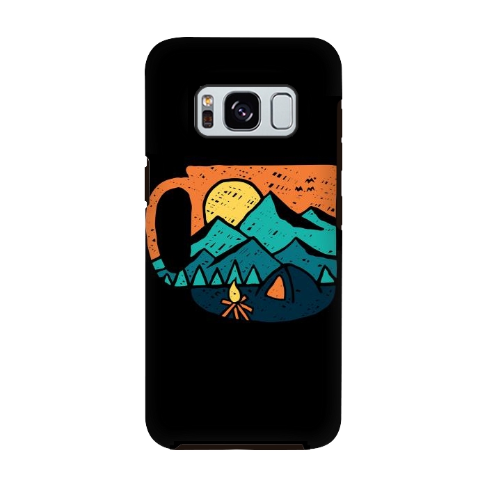 Galaxy S8 StrongFit Coffee and Adventure by Afif Quilimo