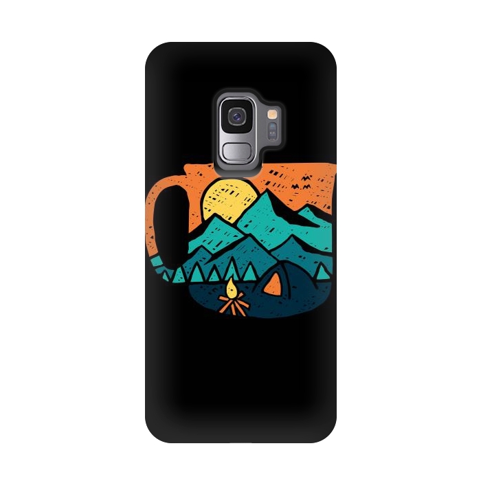 Galaxy S9 StrongFit Coffee and Adventure by Afif Quilimo