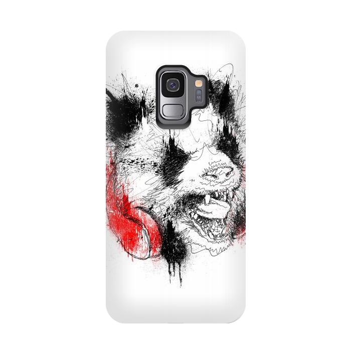 Galaxy S9 StrongFit Panda Roar Scratch  by Afif Quilimo