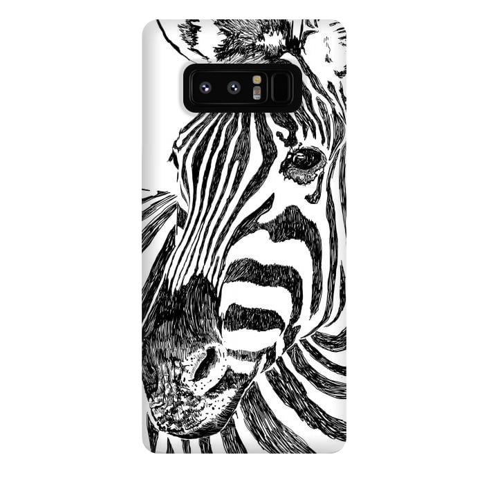 Galaxy Note 8 StrongFit Zebra by Uma Prabhakar Gokhale