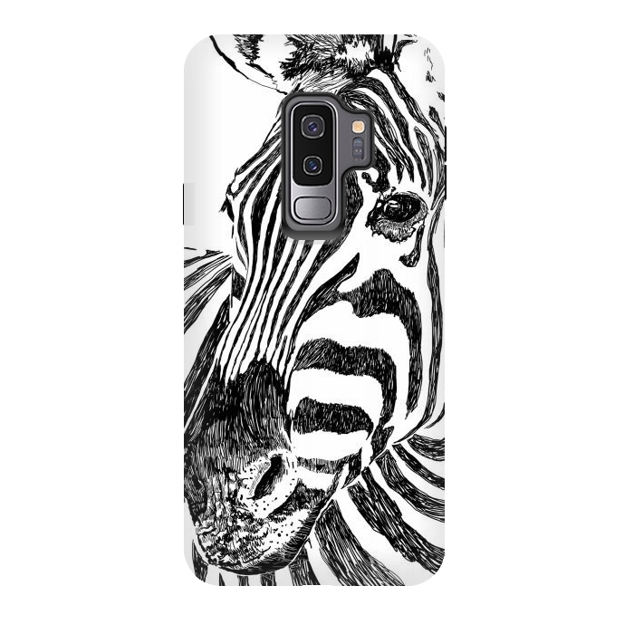 Galaxy S9 plus StrongFit Zebra by Uma Prabhakar Gokhale