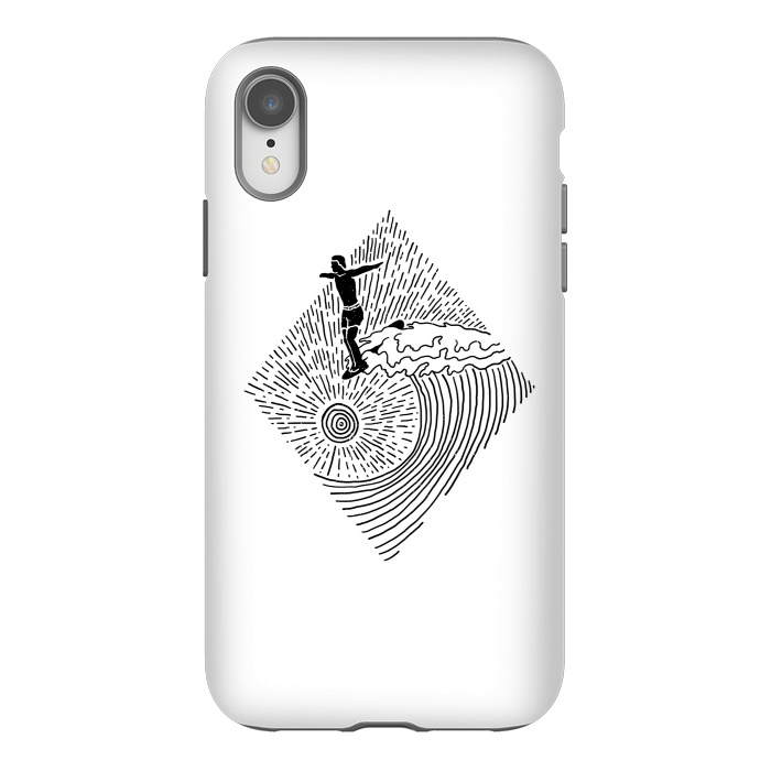iPhone Xr StrongFit Surf Nose for white by Afif Quilimo