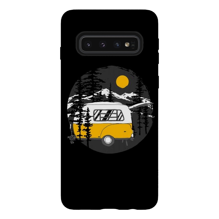 Galaxy S10 StrongFit Camper Van by Afif Quilimo