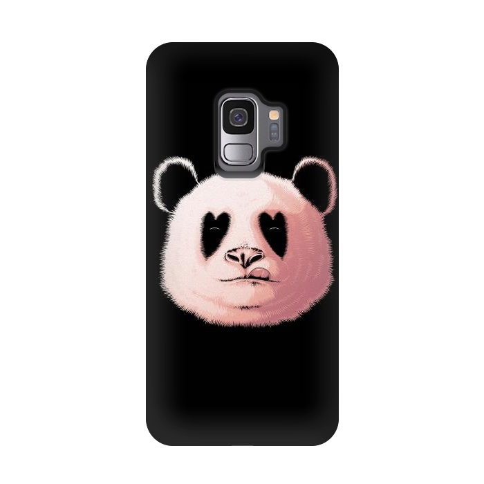 Galaxy S9 StrongFit Panda in Love by Afif Quilimo
