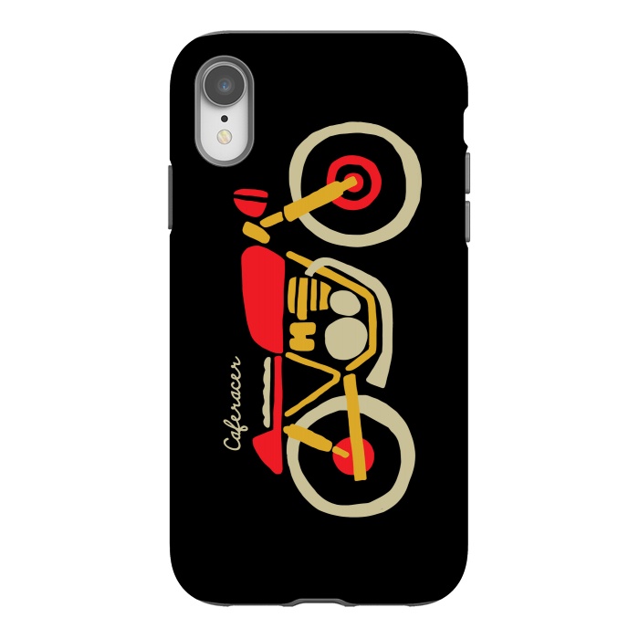 iPhone Xr StrongFit Caferacer by Afif Quilimo