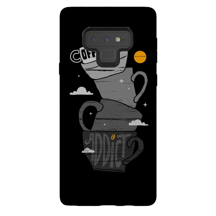 Galaxy Note 9 StrongFit Coffee Addict by Afif Quilimo