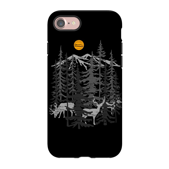 iPhone 7 StrongFit Deers by Afif Quilimo