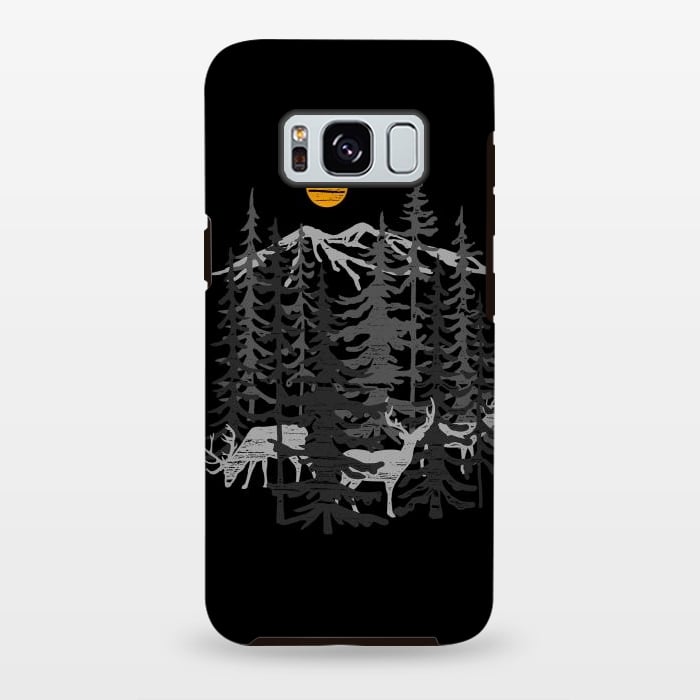Galaxy S8 plus StrongFit Deers by Afif Quilimo