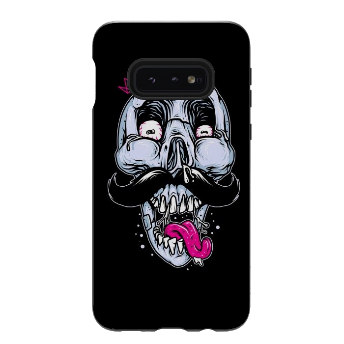 Galaxy S10e StrongFit King of Mustache by Afif Quilimo