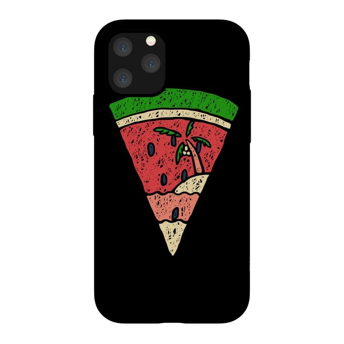 iPhone 11 Pro StrongFit Watermelon and Beach by Afif Quilimo