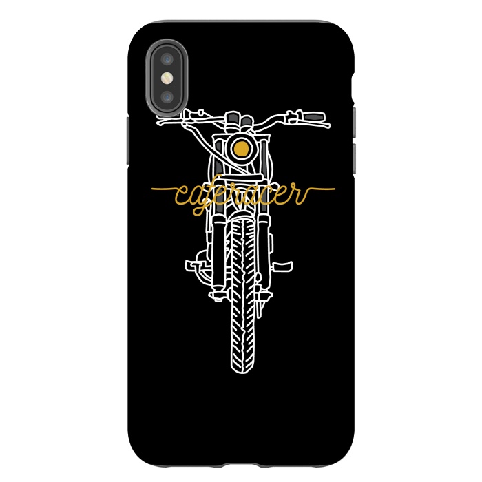 iPhone Xs Max StrongFit Caferacer 2 by Afif Quilimo