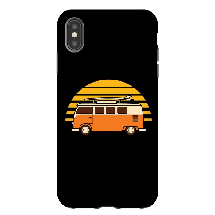 iPhone Xs Max StrongFit Sunset Van by Afif Quilimo