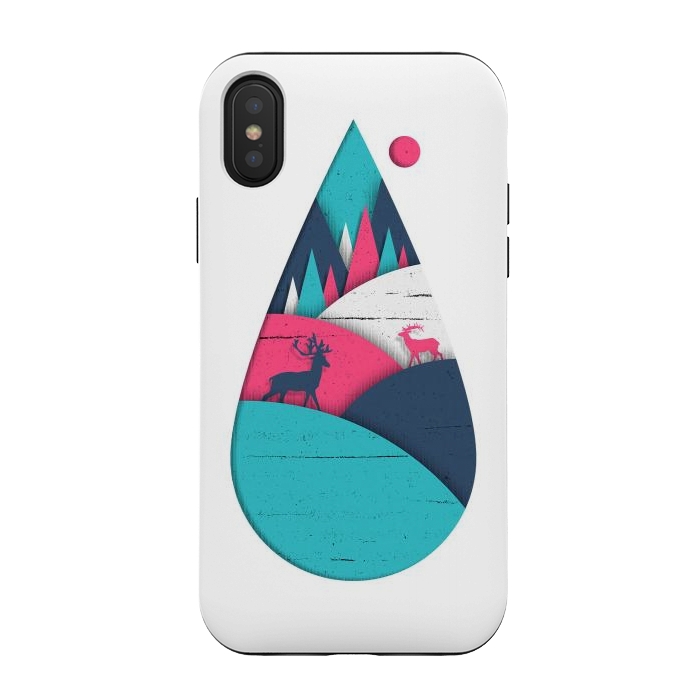 iPhone Xs / X StrongFit Tear by Afif Quilimo