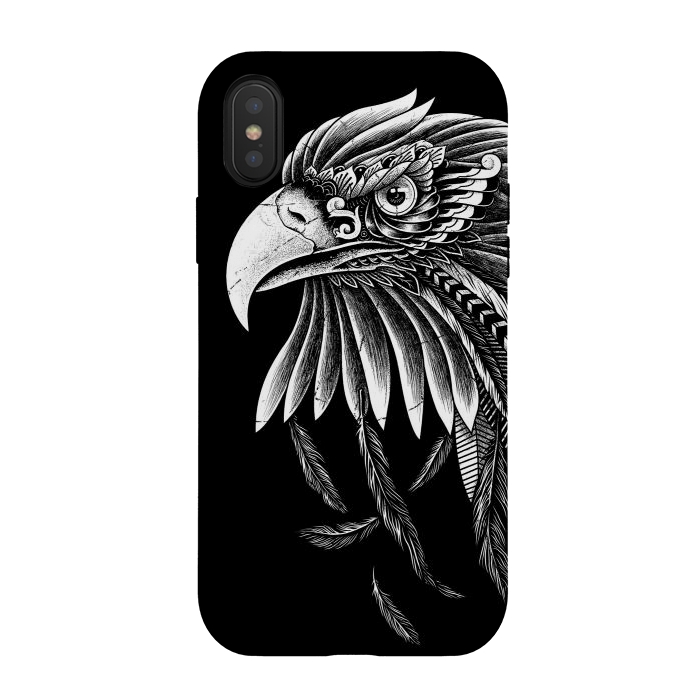 iPhone Xs / X StrongFit Eagle Ornate by Afif Quilimo