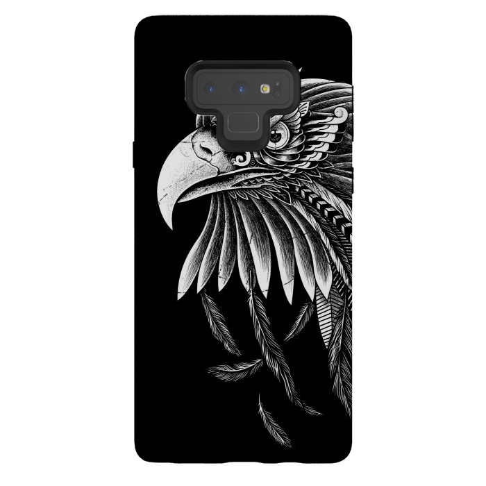 Galaxy Note 9 StrongFit Eagle Ornate by Afif Quilimo