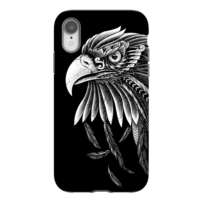 iPhone Xr StrongFit Eagle Ornate by Afif Quilimo