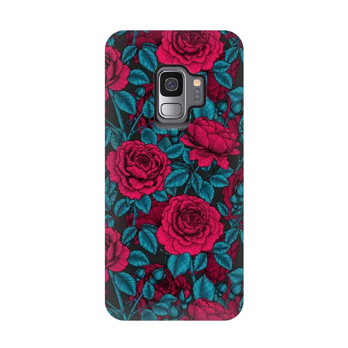 Galaxy S9 StrongFit Roses by Katerina Kirilova
