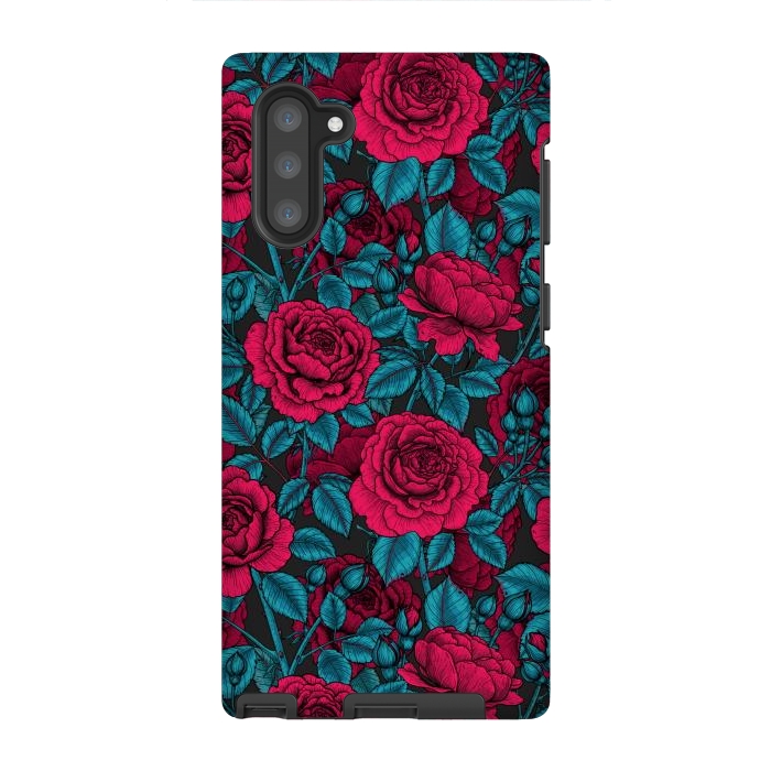 Galaxy Note 10 StrongFit Roses by Katerina Kirilova