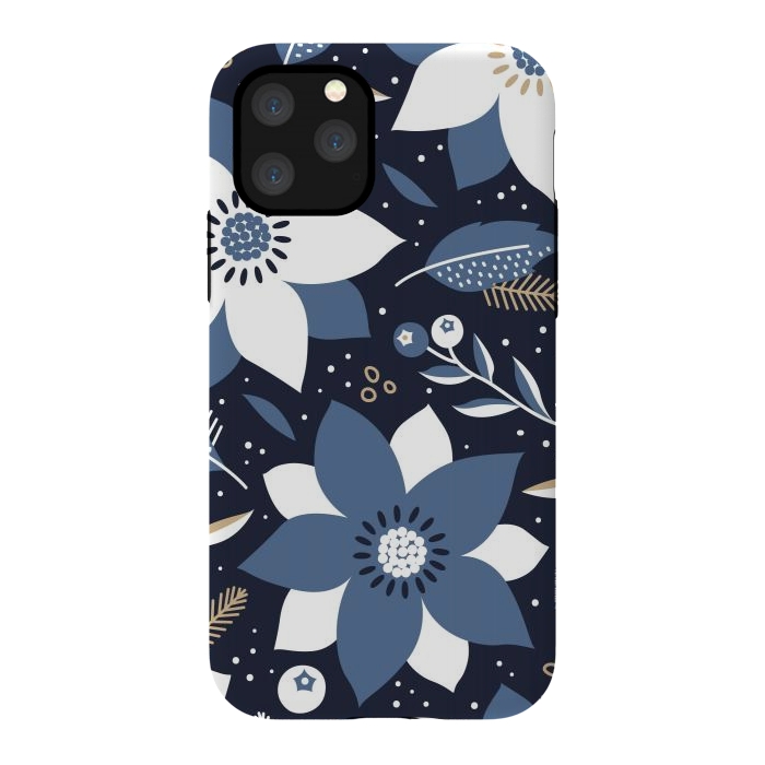 iPhone 11 Pro StrongFit Festive Floral Design by ArtsCase