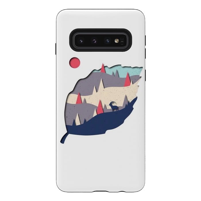 Galaxy S10 StrongFit Leaf by Afif Quilimo