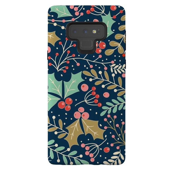 Galaxy Note 9 StrongFit Holly Jolly Christmas by ArtsCase