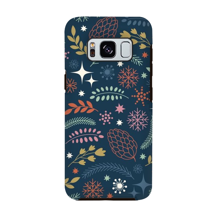 Galaxy S8 StrongFit Welcome Christmas by ArtsCase