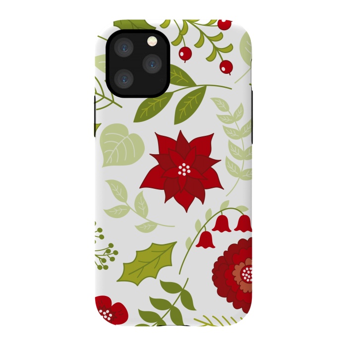 iPhone 11 Pro Max StrongFit Christmas and New Year forest by ArtsCase