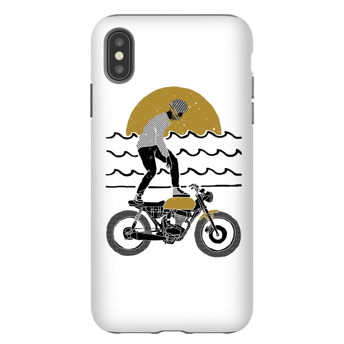 iPhone Xs Max StrongFit Ride Surf by Afif Quilimo