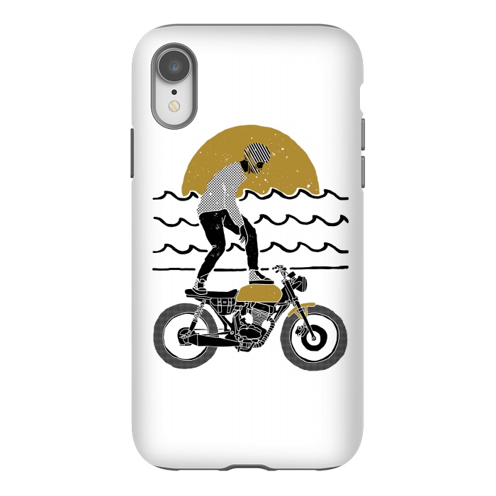 iPhone Xr StrongFit Ride Surf by Afif Quilimo