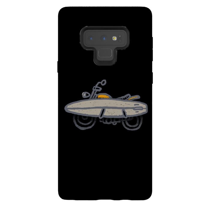 Galaxy Note 9 StrongFit Surf Biker by Afif Quilimo