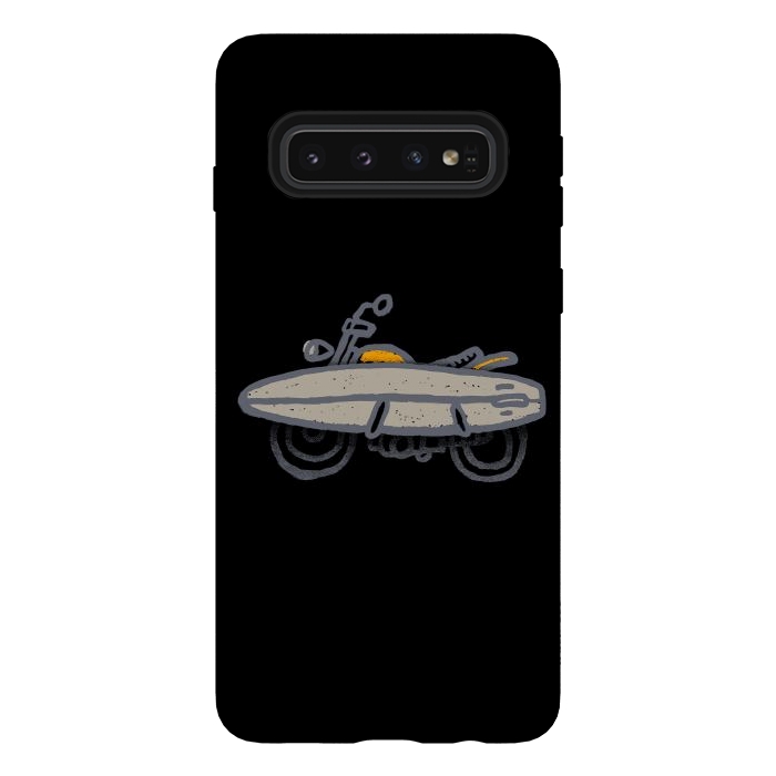 Galaxy S10 StrongFit Surf Biker by Afif Quilimo
