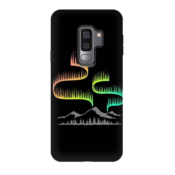 Galaxy S9 plus StrongFit Aurora by Afif Quilimo
