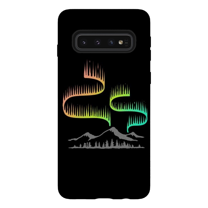 Galaxy S10 StrongFit Aurora by Afif Quilimo