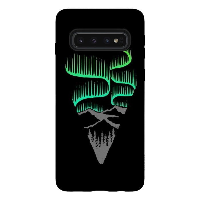 Galaxy S10 StrongFit Aurora Borealis by Afif Quilimo