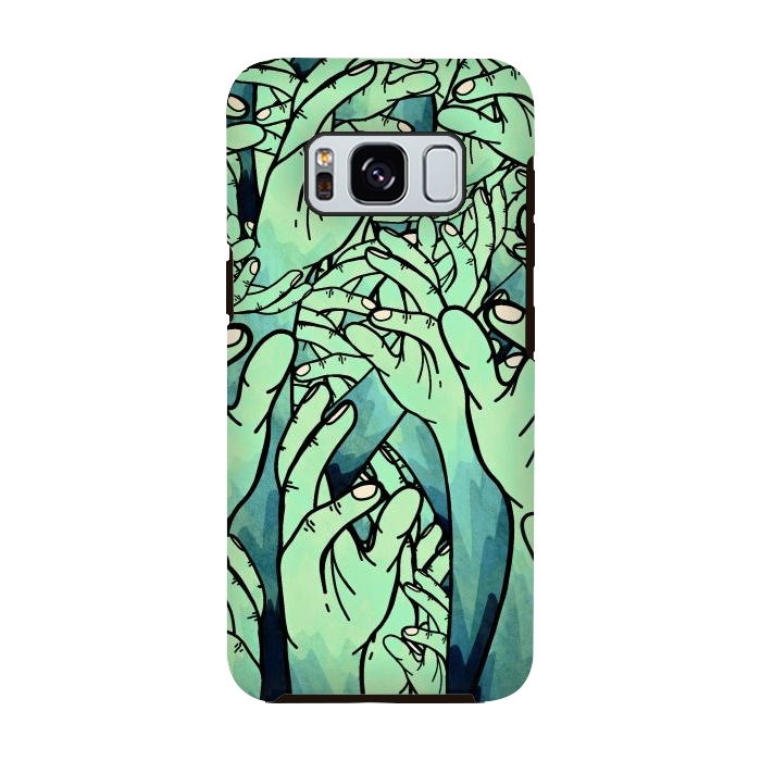 Galaxy S8 StrongFit Zombies! by Steve Wade (Swade)